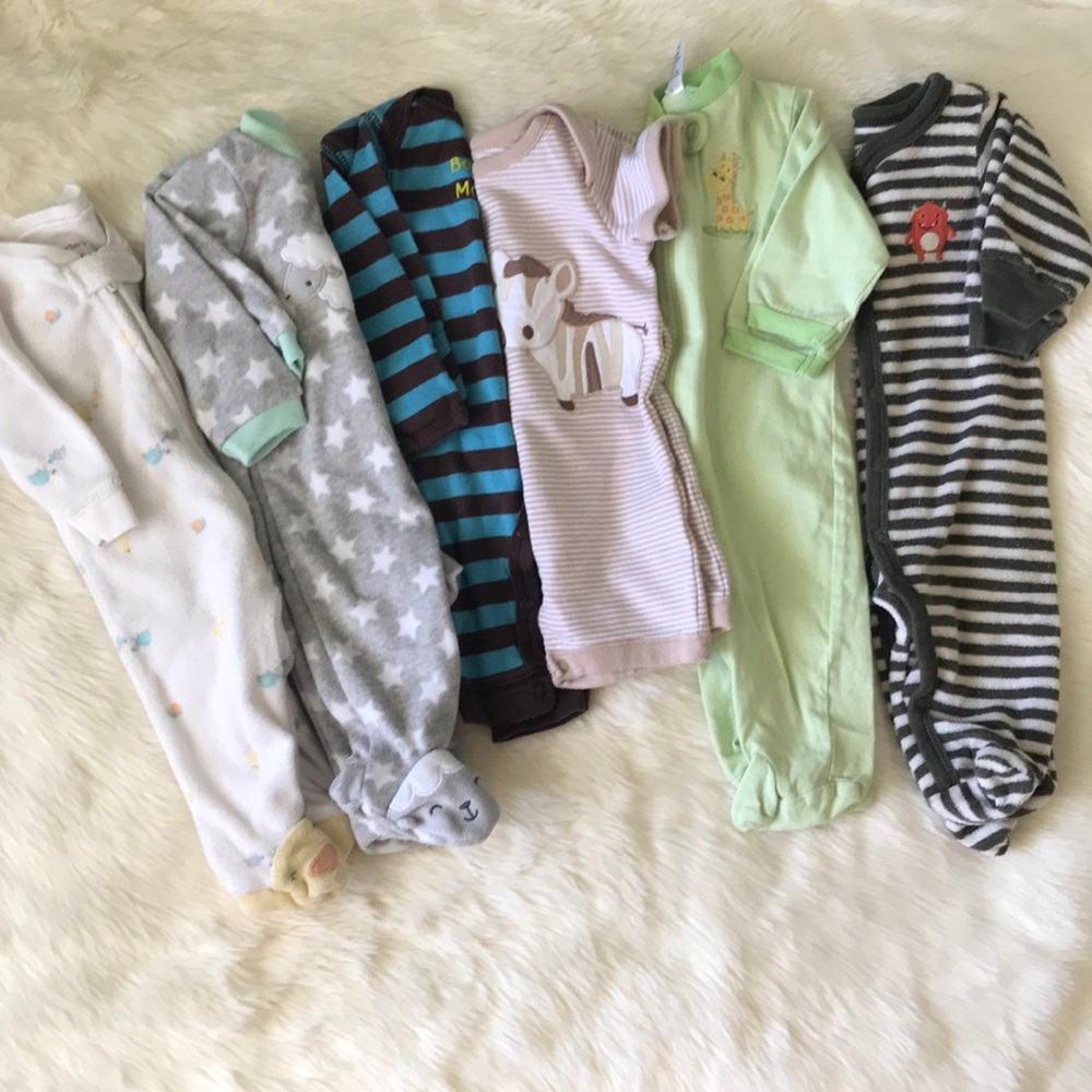 Baby 0-3 Months 9 Sleep-n-Plays bundle